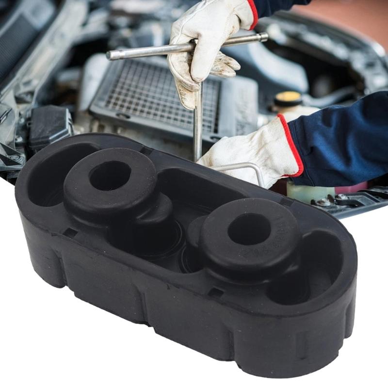 Two Hole Exhaust Pipe Hanger with Builtin Iron Frame 15092802 Exhaust Muffler Hanger Insulator for Select Model