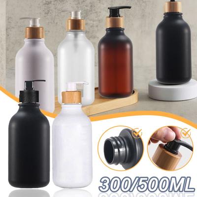 500ml Soap Dispenser Thickened Refillable Shampoo Pump Bottle Container Soap Pump Tank Hand Wash Bathroom Accessories