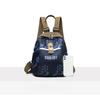 Trend Ethnic Style Printed Backpack New Casual Lightweight Multi-functional Travel Schoolbag