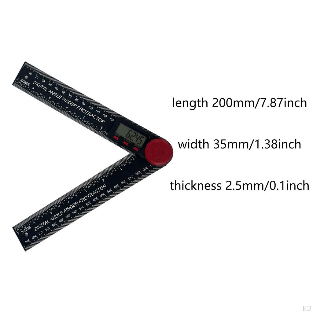 Digital Angle Protractor Measure Tool for Furniture Making Home Improvement Decoration
