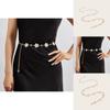 Summer Floral Metal Waist Chain Accessory For Womens Fashion