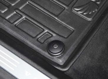 Dywaniki Gumowe Wycieraczki Vw T5 2003-2015 Korytka Ud 1Plus1