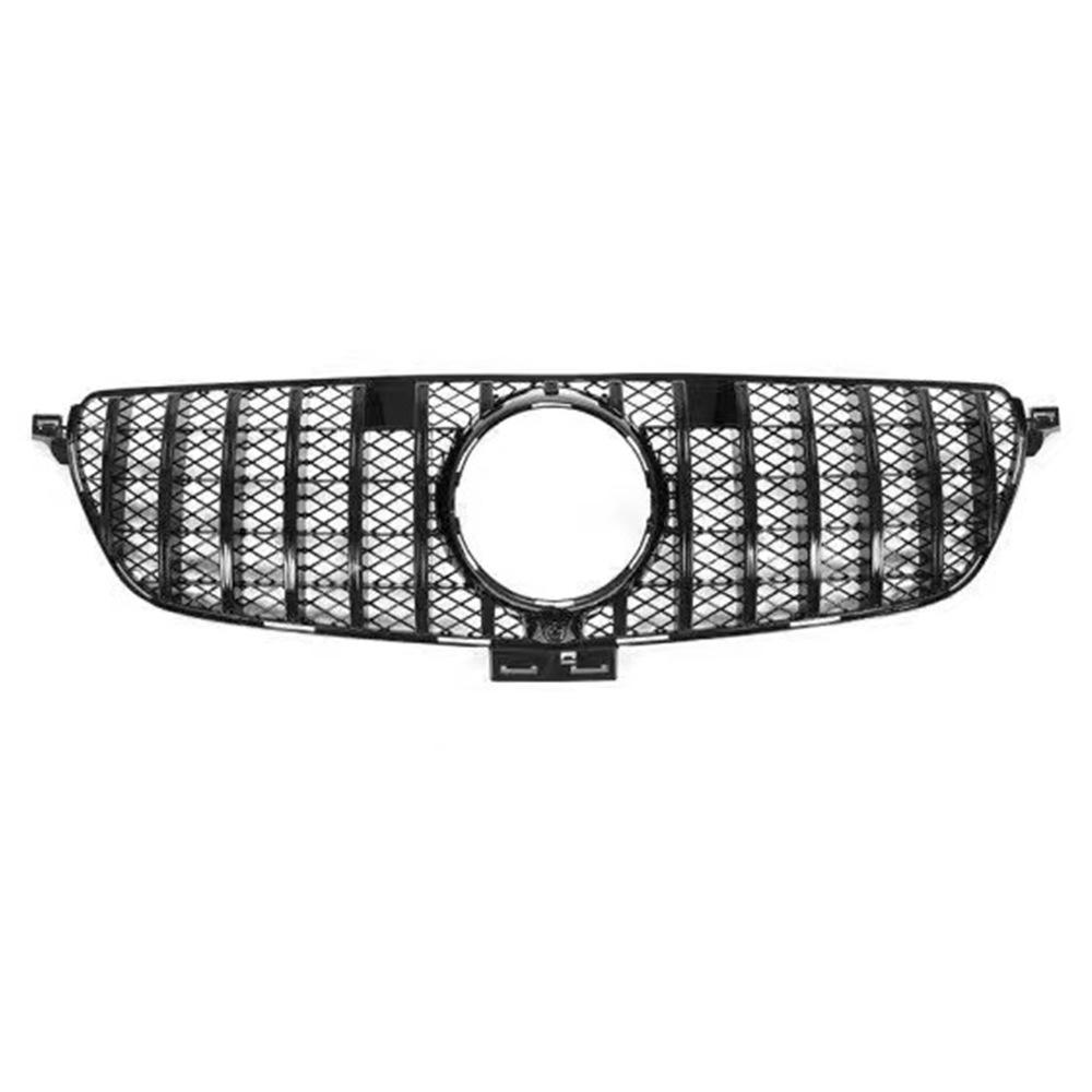 2015-2019 Mercedes-Benz GLE W166 GT Style Front Bumper Grille with Full Star Design