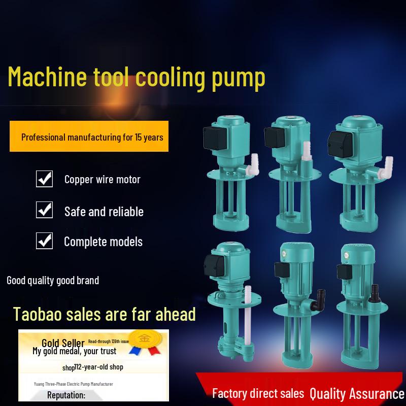 Trójfazowa elektryczna pompa oleju i wody do frezarek i tokarek - Model 120