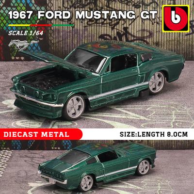 NHY11 Bburago 1:64 Acura Dodge Porsche Ford Classic Classic Car Static Car Model Alloy Die-casting Car Model Collection Gift Toy