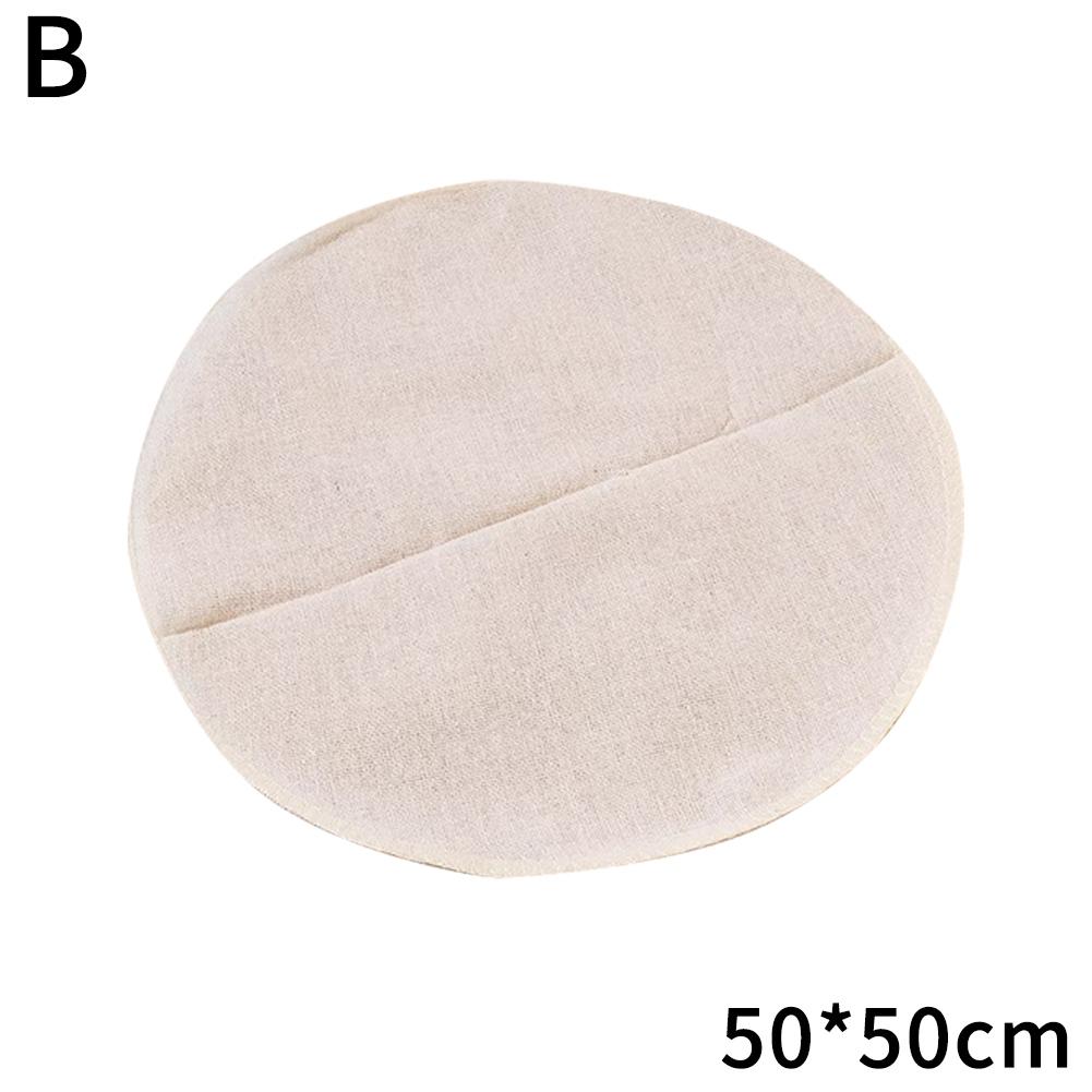 40/50/60CM Pure Cotton Steamer Cloth Household Drawer Cloth Steamed Rice And Bun Mat Round Cotton Gauze Kitchen Steamer
