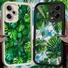 Phone Case for Xiaomi Redmi Note 15 14 13 Pro Plus Summer Plants Green Leaf Shell 12S 11 11S 11T 5G 14S Soft Silicone Funda