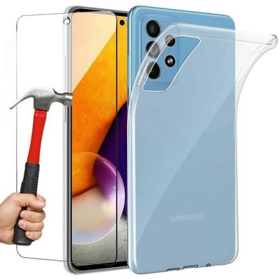 Protective Case - PROSHOP - Samsung A73 5G - Flexible - Transparent - Shockproof
