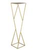 Kwietnik Nowoczesny Loft Złoty 100 Cm
