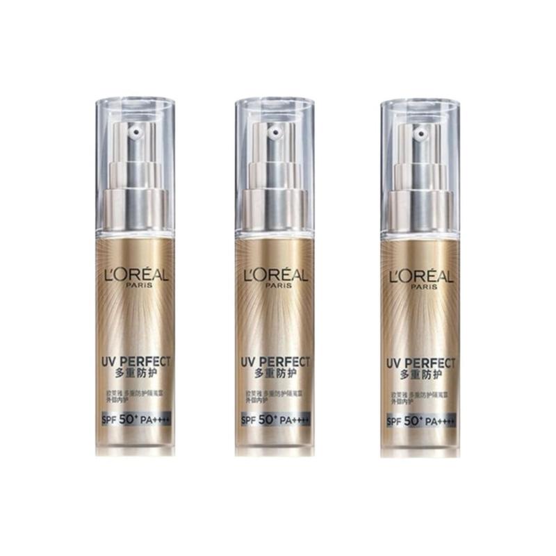 Loreal Paris Small Gold Tube Sunscreen Lotion UV Protection Isolating Moisturizing Refreshing Antioxidant Firming Protective isolation lotion-30ml3
