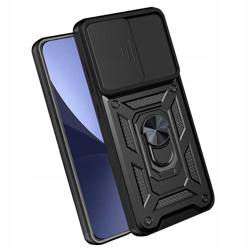 Spacecase Camring Xiaomi 12/12X Black