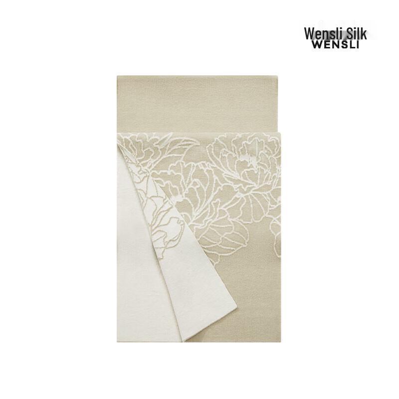 

WENSLI Red Peony Wool Scarf Shawl Gift Set 180cm x 30cm