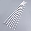 White PVC Round Plastic Pipe Tube Hollow Pipe 50cm OD 6/7/8/9/10/11/12/13/14mm Fish Tank Aquarium Drainpipe Water Tube