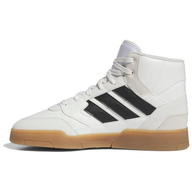 Adidas Originals Comfortable Versatile Non-Slip Lightweight High-Top Skate Shoes Unisex Skate Shoes White IF2664