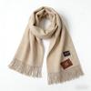 Women S Thick Korean Style Solid Faux Cashmere Scarf Winter Shawl Couple Neck Wrap
