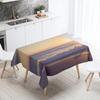 Creative Plant Love Printing Tablecloth Scenic  Camping  Antifouling Waterproof Table Home Decoration