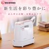IRIS OHYAMA Clothing Steamer, Steam Iron, Hanger-Free, 2-Way, Cuts 3 Major Odors, Compact, Lightweight, White Pink Gold, IRS-01-WPG