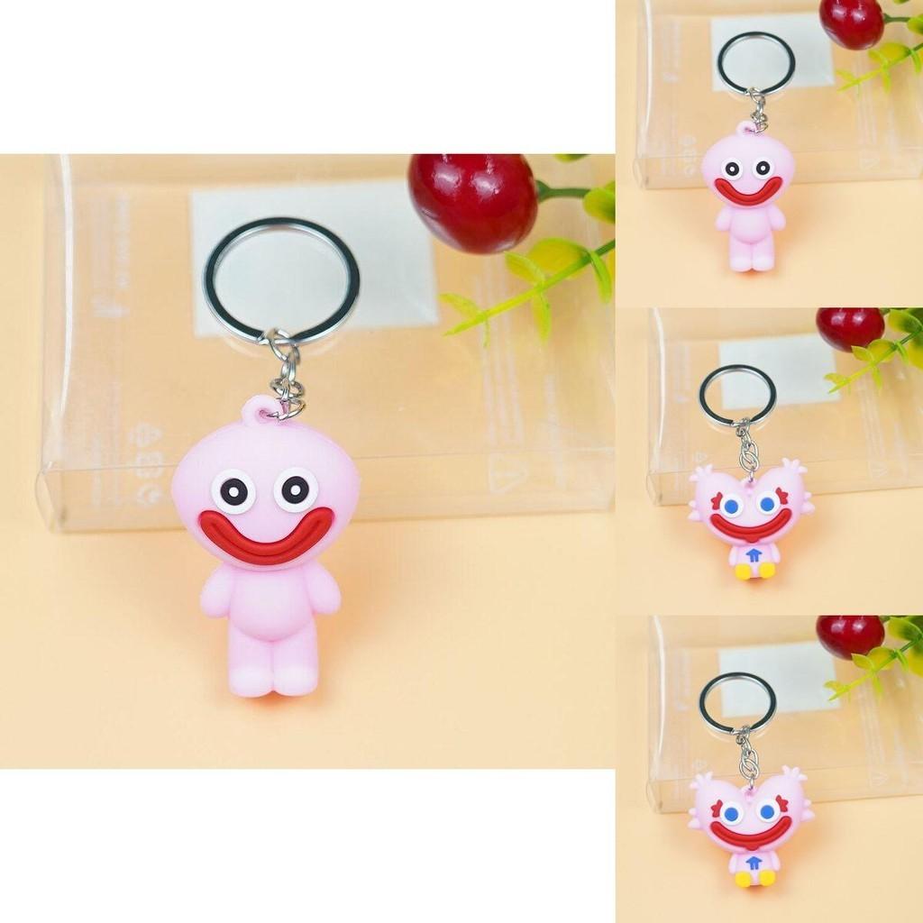Stilvoller Poppy Playtime Silikon-Schlüsselanhänger für Anime-Liebhaber