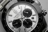 HYAKUICHI 101 Diver's Chronograph Watch, Men's, 20 ATM Water Resistant, Date Display, Quartz Movement, Ceramic Bezel, Silver Panda Design, SSV