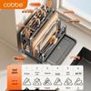 cobbe Stainless Steel Kitchen Knife & Chopping Board Organizer