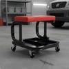 Rolling Garage Stool with Tool Tray Long-Lasting Finish for Workshop