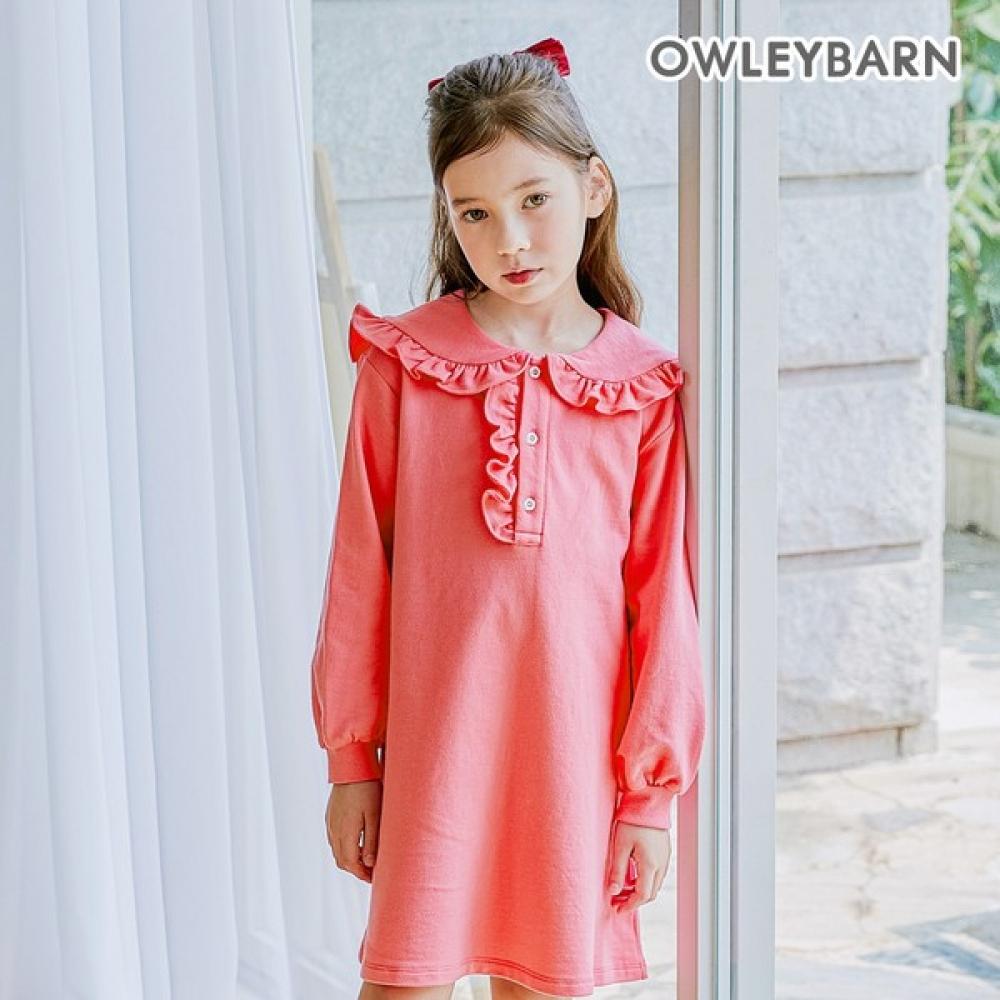 

Платье Oliveban Happy с большим воротником розового цвета Pink/140