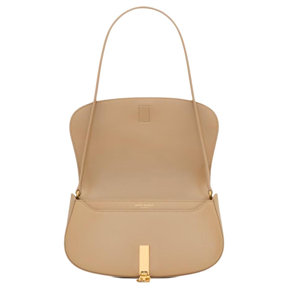 Saint Laurent Mini Voltaire In Box Dark Toffee Women Shoulder_bags Brown 779642-0SX0W-2646