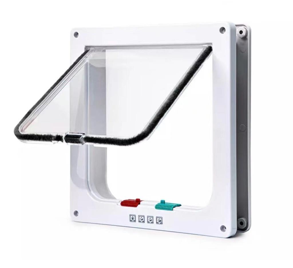 Stylish Pet Door For Cats And Dogs With Two-way Access And Durable Acrylic Design