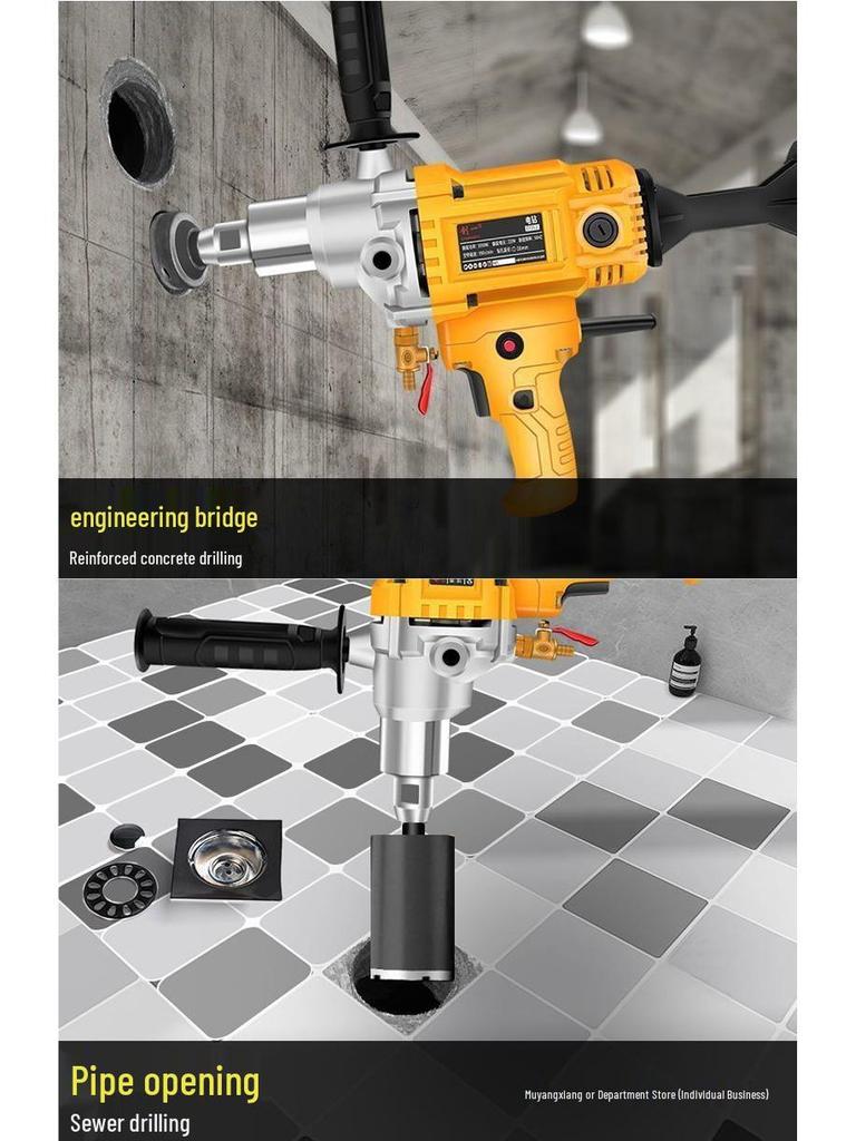 Handheld Dual-Use Rhinestone & Bench Drill Electric Tool