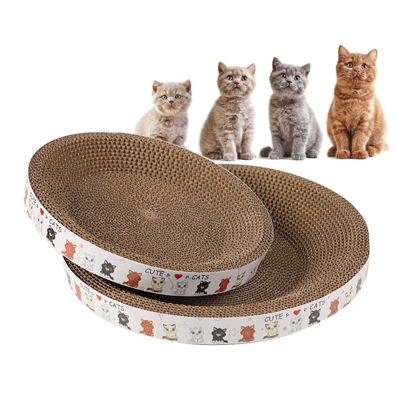 Cat Scratching Board Claw Grinder Corrugated Paper Cat Scratcher Wear-resistant Climbing Cat Scraper Protecting Claw