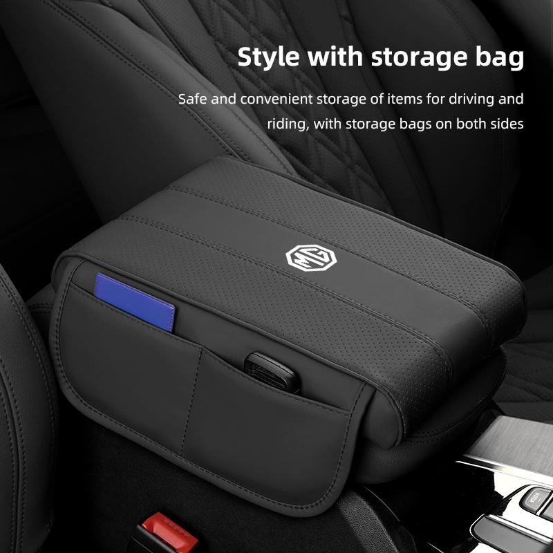 High-quality Car Armrest Box Heighten Pad Armrest Protective Mat For MG ZS MG5 GS HS GT ZST MG3 MG6 MG7 Hector ZX EZS MG3SW bfl2
