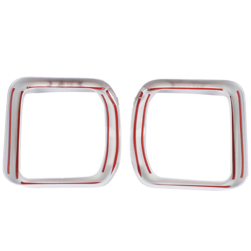 ABS Silver For Land Rover Defender 90 110 2020-2026 Car Exterior Mirror Rain Eyebrow Frame Decorative Sticker Car Accessories