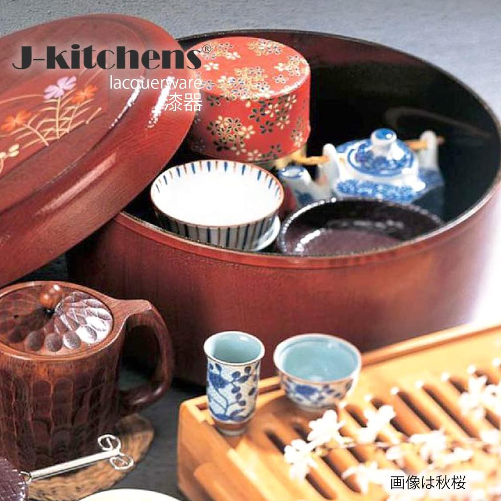 Jay Kitchens Boxed Tea Cup x Cut Tea Box Tame Pearl Made in Japan Brown 32.6 12.7cm (Large)