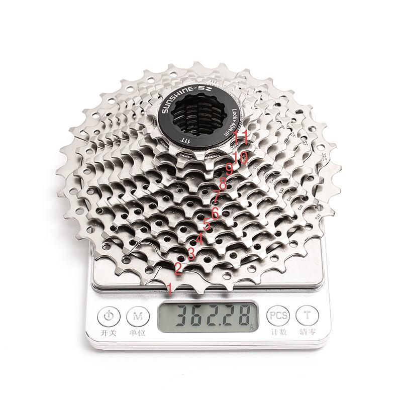Rennrad 8 9 10 11 12 Geschwindigkeit Velocidade Kassette 11-25T 28T 30T 32T 34T 36T Fahrrad MTB Freilauf Kassette Kettenrad für HG