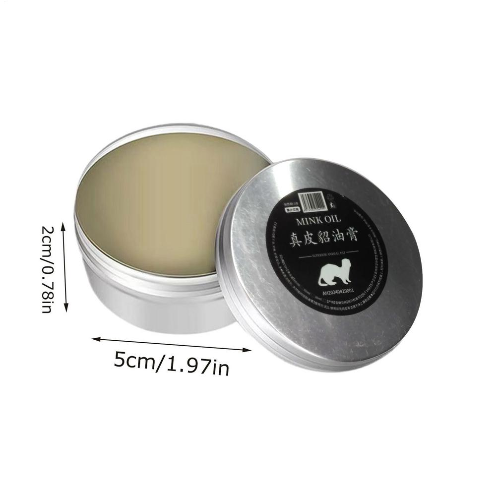

15g/50g Leather Cleaning Cream Mink Oil Leather Conditioner For Refurbished Leather Sofa Furniture Shoes Bags Care Cream Cleaner 15g