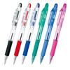 Zebra Jim Knock Oil-Based Ballpoint Pen, 0.7mm, Blue, 10 Pens, B-KRB-100-BL