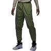 Nike Logo Print Drawstring Cuffed Knit Joggers Men Bottoms Dark-Green DX9374-340