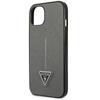 Guess Guhcp14Spsatlg Iphone 14 / 15 / 13 6.1 Srebrny/Silver Hardcase Saffianotriangle Logo