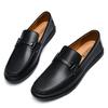 Fashion Genuine Leather Mens Loafers New Arrival Men Casual Shoes Moccasins All-match Slip On Boat Shoes High Quality Man Business Shoes