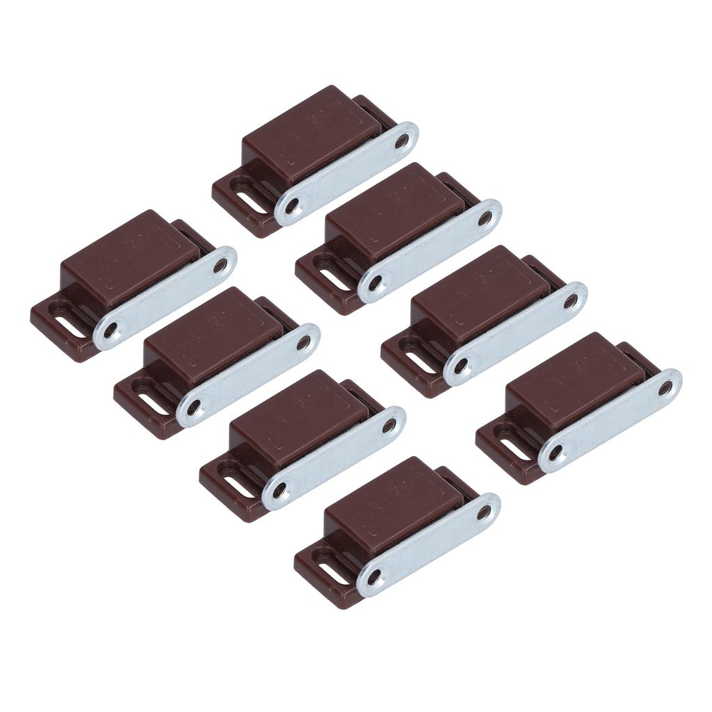8 Set Stainless Steel Magnetic Door Catch Cupboard Closet Cabinet Door Damper Buffer Furniture Accessories