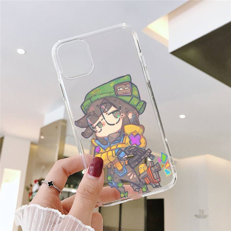 

RUICHI милый чехол для телефона Valorant для Samsung GalaxyS20 S21 S30 FE Lite Plus A21 A51S Note20 прозрачная оболочка GalaxyA40