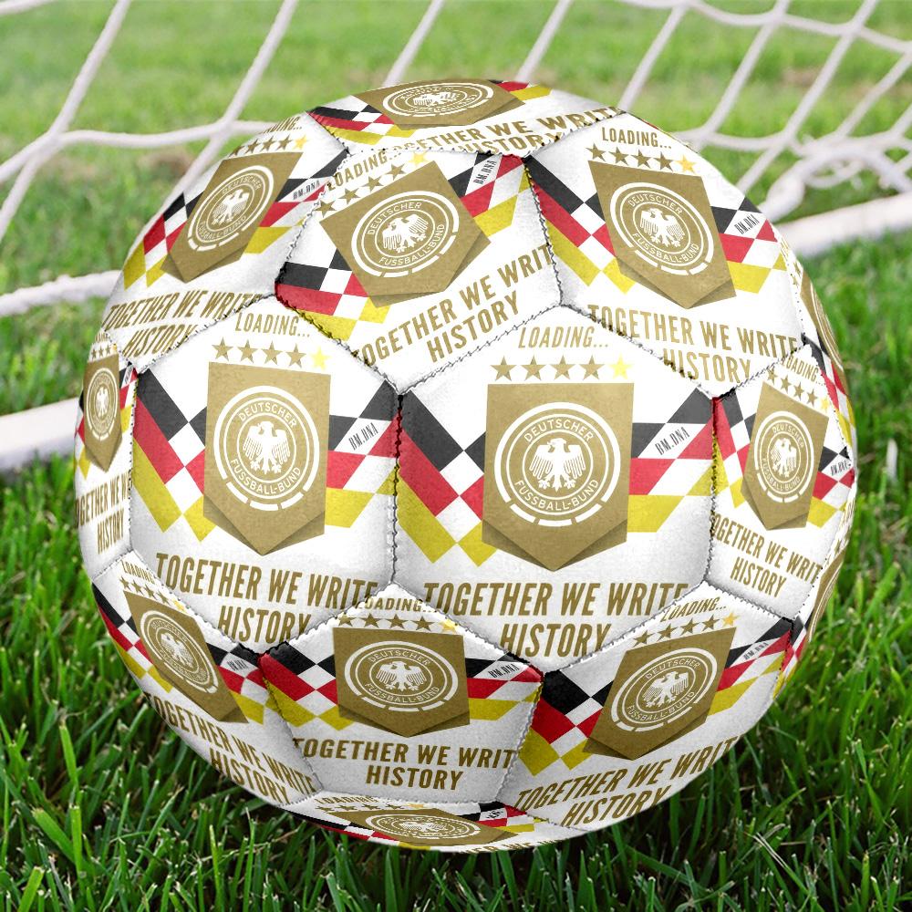 1pc Germanys Football Dynasty Soccer Ball Football Size 5 Indoor Soccer Ball Colorful Team Training Great For Sports Fans