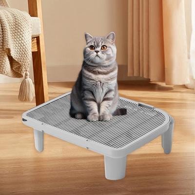 Pet Cat Litter Mat Trapping for Bathroom Lavatory Indoor Cats Gray