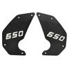 2Pcs Motorcycle Side Cover Frame Panel Plate Replacement for Kawasaki Vulcan S 650 2015‑2021Black