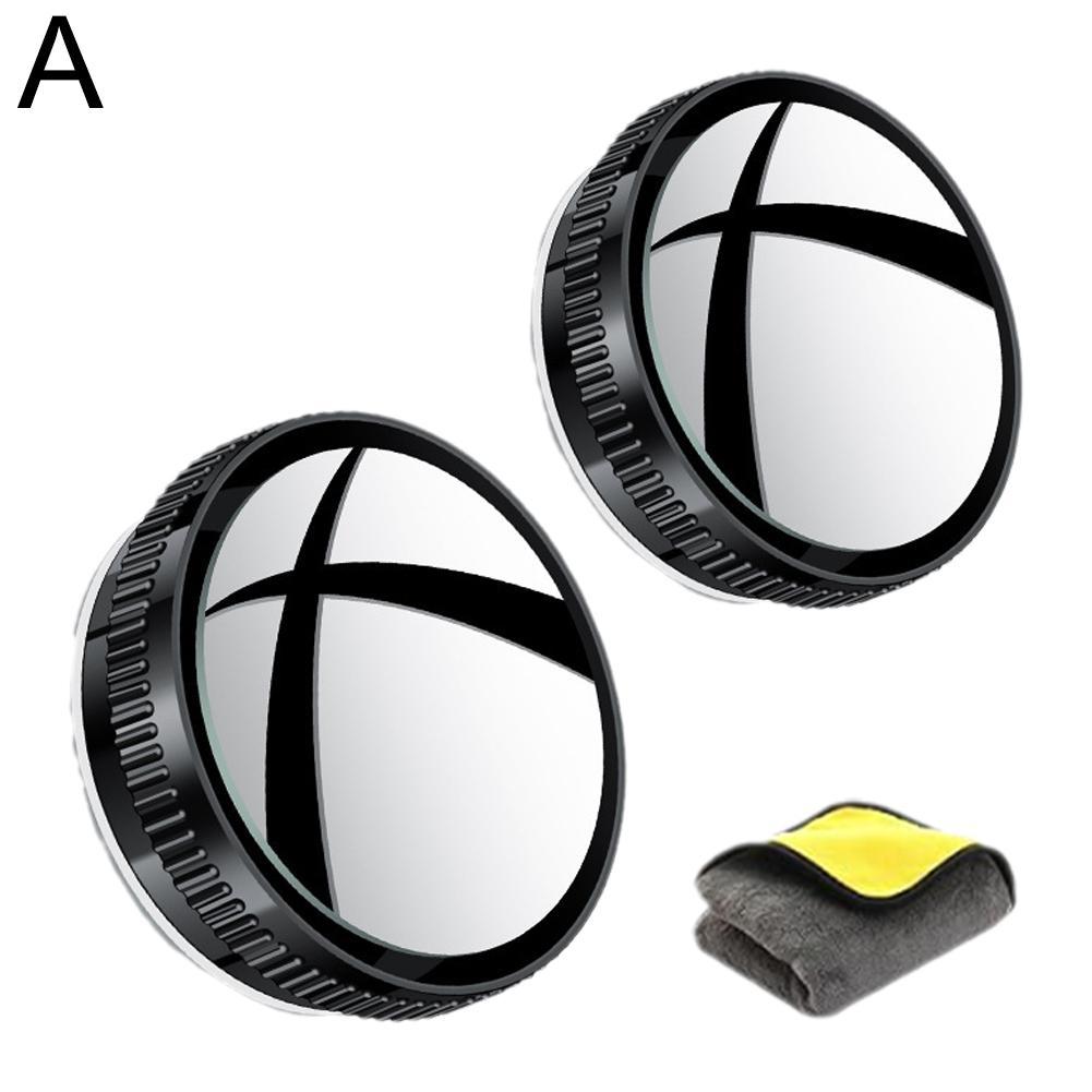 Car Rearview Mirror Wide Vision Field With No Blind Spot Adjustable Universal Safety Drive Wide Angle Rearview Car Accessories