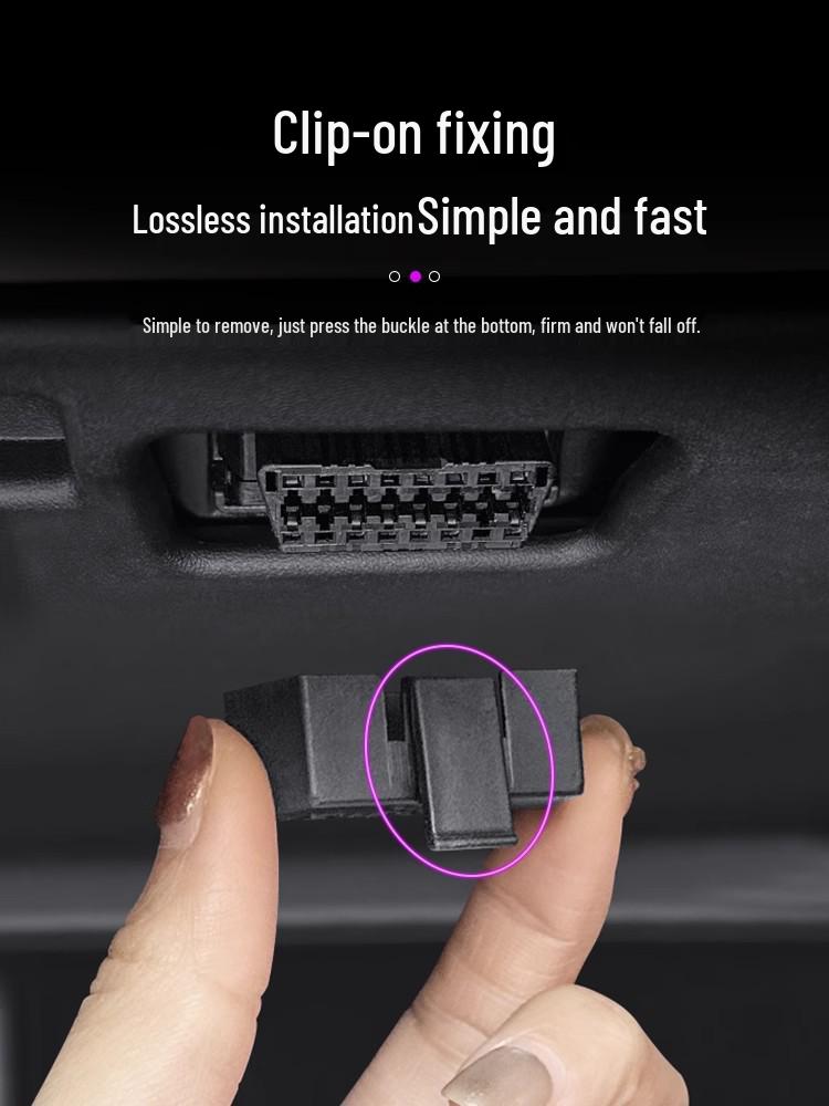 Silicone Waterproof & Dustproof Cover for Xiaomi SU7 Car OBD Port