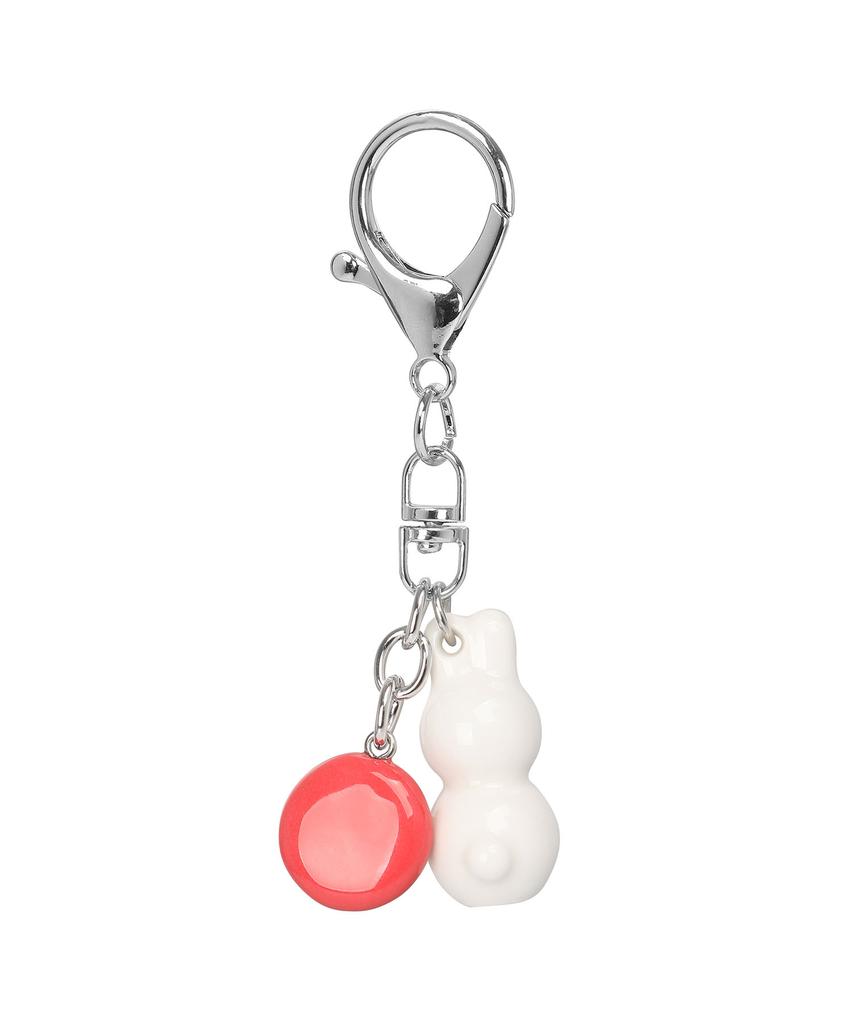 CGP Flody X Cgp Tomato Joraengi Rabbit Keyring - Ivory