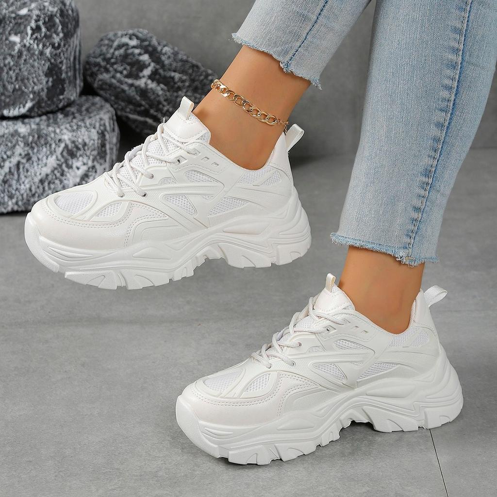 *Fashiable Hot Selling Round Head Breathable Sports Shoes Spring Autumn New Elegant/Comfortable Flat Casual Shoes for Women