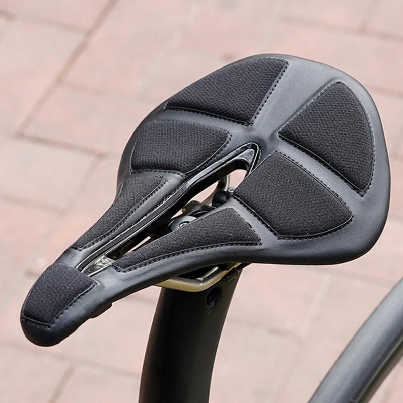 Nonslip Hollow Bike Saddles Seat Pad Breathable Comfortable Bicycles Saddles Cycling Cushion Shockproof Bike Cushion