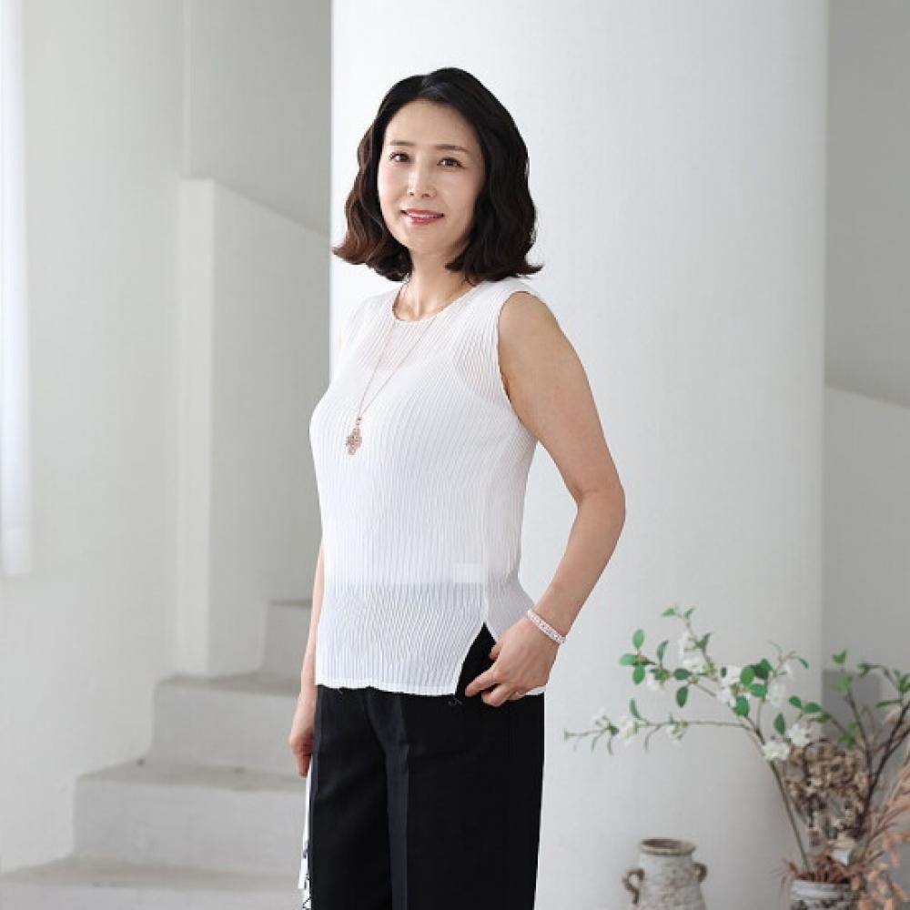Shiz Madam Cool Air Pleats Sleeveless T57528